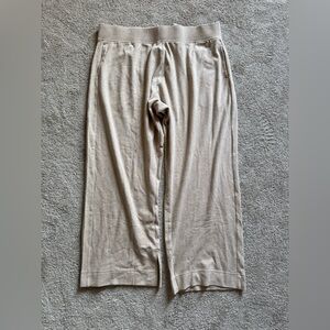 NWT Pact Organic Cotton Airplane Pants Wide Leg Size XXXL Cozy Oatmeal